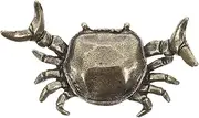 Powerful Crab Ornaments Vintage Decor Pencil Holder Desk Decorations Funny Crab Pen Holder Animals Pen Holder Feng Shui Crab Statues Brass Crab Mini Crabs Crab Spoon Holder Alloy Luxshiny