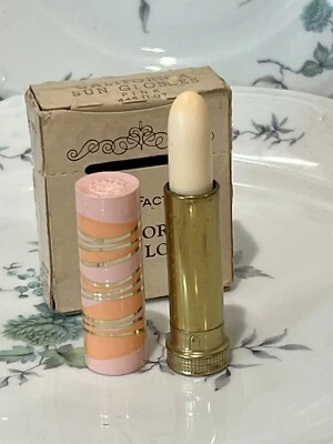 VINTAGE MAX FACTOR HOLLYWOOD CALIFORNIA SUN GLOSSES LIPSTICK "PINK"