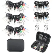Terminal Removal Tool Kit, 82 Pcs Terminal Removal Extractor Set, Depinning Pin