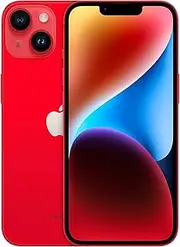 [Apple] iPhone 14 Red 128GB (Renewed)