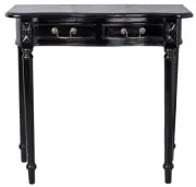 Wall Table Mahogany Console Table Antique Side Table Console Sideboard Black
