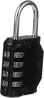 OSALADI Safe Travel Essential: 4- Luggage Padlock Zinc Alloy Door Lock Easy Custom for Australian Travelers