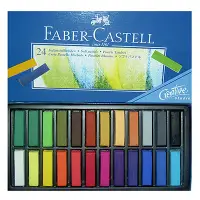 在飛比找Yahoo奇摩購物中心優惠-Faber-Castell 輝柏 24色軟性粉彩條/粉彩筆