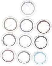 Jewelry Wire Kit 10 Rolls 10m Mixed Color Bead Stringing Wire for Bracelet Making Jewelry Accessories