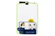 Quartet Double Sided Magnetic Whiteboard Dry Erase Lap Board Assorted Colour