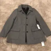 American Apparel Wool Audrey Grey Coat Size XS NWT New