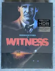 WITNESS 4K (4K + 60 Page Booklet + Poster + Postcards) Arrow Video OUT OF PRINT!