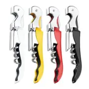 4 Pack Waiter Corkscrew Stainless Steel Wine Openers Set with Foil Cutter
