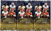 2013 Upper Deck NFL Football Cards Packs - 3 Packs - Travis Kelce Rookie Year