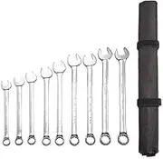 Stanley Ring and Open End Jumbo AF Spanners 9-Piece Set