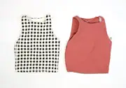 Old Navy Active Powerchill Light Support Go Dry 2 Pack Sports Bra Womens XS