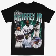 Ken Griffey Jr Tee Shirt Seattle Mariners MLB Baseball T-shirt