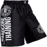[Hardcore Training] Kids Boxing Shorts Ta Moko Black MMA Boxing BJJ Fitness Running Workout Exercise Sport Clothing