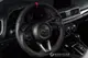 [細活方向盤] 全牛皮紅環款 Mazda3 CX3 CX5 MAZDA 馬自達 變形蟲方向盤 造型 (10折)