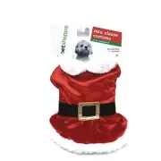 PETSHOPPE MRS.CLAUSE DOG COSTUME DRESS Extra Small/ Small #O05