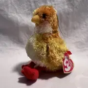 TY Basket Beanies CHICKIE The Chick 5” Ty Beanie Baby Easter Stuffed Toy