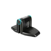 Portable Household Iron Travel Folding Mini Hanging Hot MachineU Plug(Black)