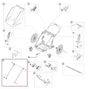 Thule Frame Front Upper Front Frame Double Up for Thule Chariot Sports 2