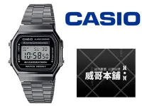 在飛比找Yahoo!奇摩拍賣優惠-【威哥本舖】Casio原廠貨 A168WGG-1A 經典復古