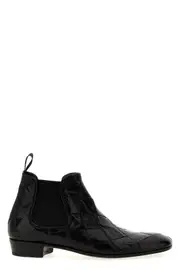 LIDFORT Braided Leather Ankle Boots 6