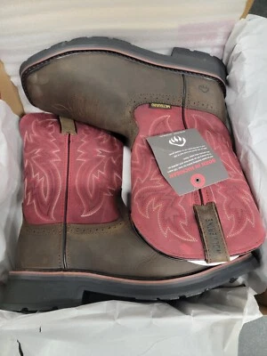 Wolverine Rancher Met Guard Steel-toe Work Boots New Men's US size 9, UK 8, EURO