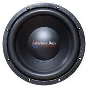 AMERICAN BASS DX 10” 300W/600W (RMS/MAX) CAR SUBWOOFER SUB WOOFER 4-OHM SVC NEW