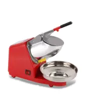 Electric Ice Crusher Shaver Machine Commercial Snow Cone Maker 380W 85 kg/hr