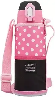 Zojirushi Water Bottle Direct Drink Stainless Cool Bottle 0.8L pinkblack SD-JK0