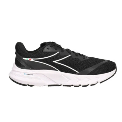 diadora Mythos Blushield Volo 2 Glam Running Womens Black Sneakers Athletic Sho