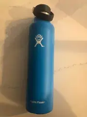 Hydro Flask Bottle Blue 24 Oz