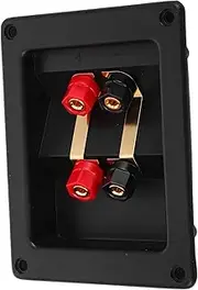 ARTIBETTER Speaker Wire Connector Box for Home and Car Systems Reliable Plastic Enclosure Ideal for Subwoofer and Speaker Connections