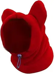Dog Beanie - Pet Hats, Warm Soft Hoodie | Pet Ear Muffs, Necks Warmers Scarf, Dogs Winter Hats, Headwear Washable Ears Head Wrap for Medium to Large Dogs, Puppys Winters Accessorys