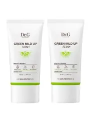 Dr.G Green Mild Up Sun+ SPF50+ PA++++ 35ml x 2 Sensitive Skin Sunscreen