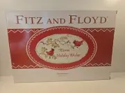 2012 Christmas Fritz And Floyd Winter Berry Cookie Platter