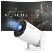 Mini Portable Projector, 4K 1080P Full HD Supported,Auto Keystone,WiFi6+Bluet...