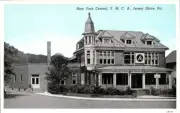 VTG 1942 PC NEW YORK CENTRAL YMCA JERSEY SHORE PA TEICH ARCHIVES NOS MINT *