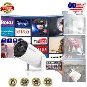130'' Big Screen Mini Projector with 5.0 Bluetooth & Whisper-Quiet Performance