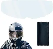 Motorcycle Shield Anti Fog Film | Visor Sticker Film Shield Clear Lens Insert,Motorcycle Adhesive Anti-Fog Film Insert Shield For Cloudy Days