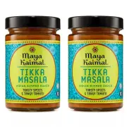 Maya Kaimal Tikka Masala Indian Simmer Sauce Tomato Rich Curry - 2 x 16.75oz