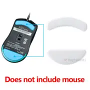2 Setsfor Razer viper Mini Mouse White Curved Edges Mouse Feet Pads Skates