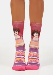 [Cool Socks] Sixteen Candles Crew Socks