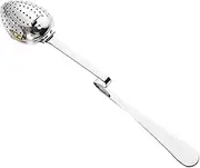 Loose Tea Steeper, Large Capacity Spoon-Shaped Tea Infuser, Practical Multi-Scenario Tea Steeper for Loose Tea, Home, Reunion, Family Tea Tasting