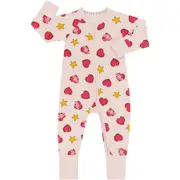 Bonds Baby Print Zip Wondersuit - Pink