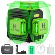 Laser Level 360 Self Leveling, 3 x 360° High Brightness Cross Line Laser for ...