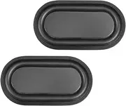 sourcing map 78×41mm Speaker Passive Radiator Vibration Plate Subwoofer Vibration Membrane, DIY Bass, Low Frequency 2pcs
