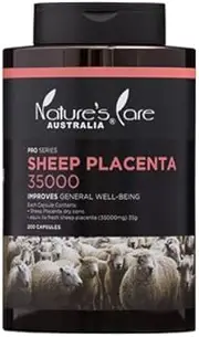 Nature's Care Pro Series 35000mg Sheep Placenta Supplement 200 Capsule