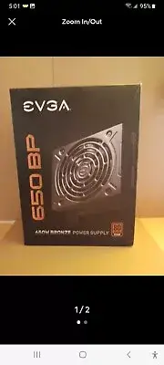 EVGA 650 BP 80+ BRONZE 650W Power Supply - 100-BP-0650-K1