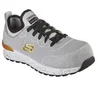 SKECHERS WORK Women's Bulklin - Balran Composite Toe Work Shoe Gray/Black - 1080