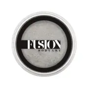 Fusion Body Art Face Paint Cake Pearl - Metallic Silver 25g
