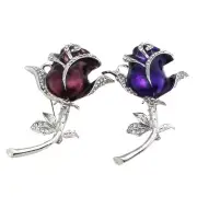 16/32GB Purple Pendrive Novelty Rose Flower Crystal USB Flash drive Memory Gift
